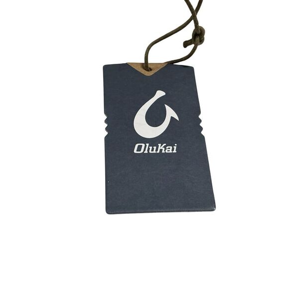 Olukai Sandals Womens 10 Black White Sand Onohi Strappy Leather Platform NEW - Picture 10 of 11